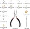 1200Pcs Open Jump Rings and Lobster Clasps Jewelry Findings Kit (Silver and Gold)